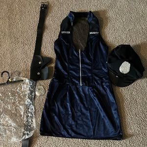 Halloween Costume naughty officer size m\l